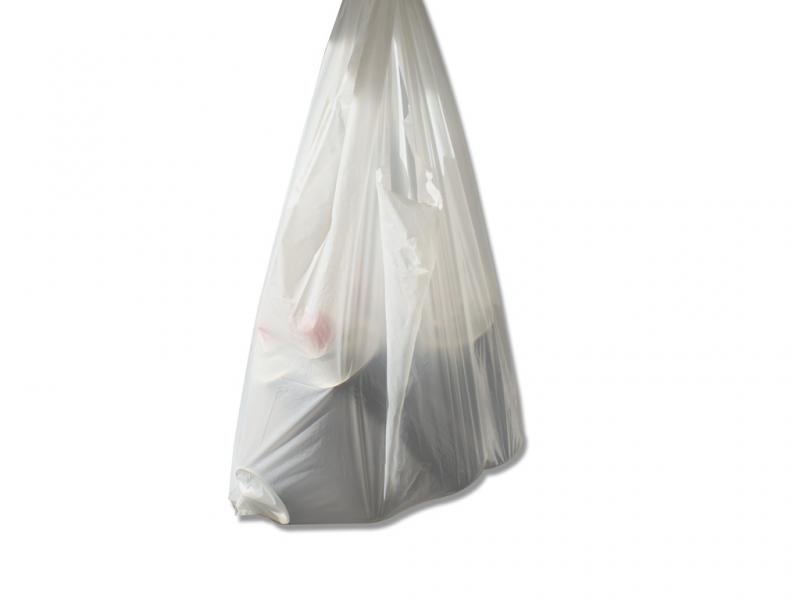 30x18x55cm Plastiktüten Hemdchentragetaschen Tüten Tragetaschen Weiß Beutel 